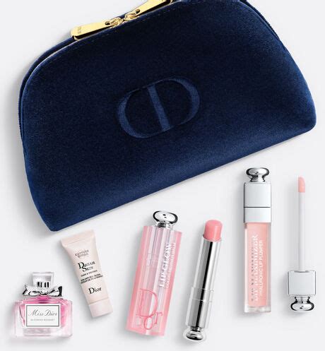 3 Makeup Products in a Dior Pouch 